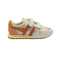 Gola Kids Trainers | Daytona | Gold, Orange Spice & Sun