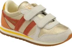 Gola Kids Trainers | Daytona | Gold, Orange Spice & Sun