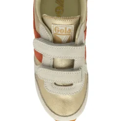 Gola Kids Trainers | Daytona | Gold, Orange Spice & Sun