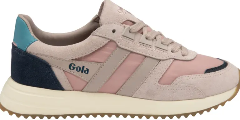 Gola Women's Trainers | Chicago | Blossom Pink & Ocean Blue