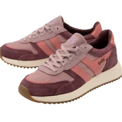 Gola Women's Trainers | Chicago | Pastel Pink & Coral Pink
