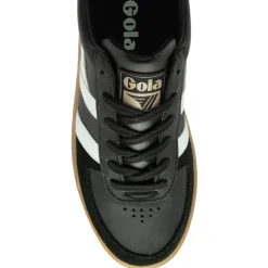 Gola Women's Trainers | Grandslam Elite | Black & Pink Gum
