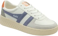 Gola Women's Trainers | Grandslam | White, Lavender & Terracott