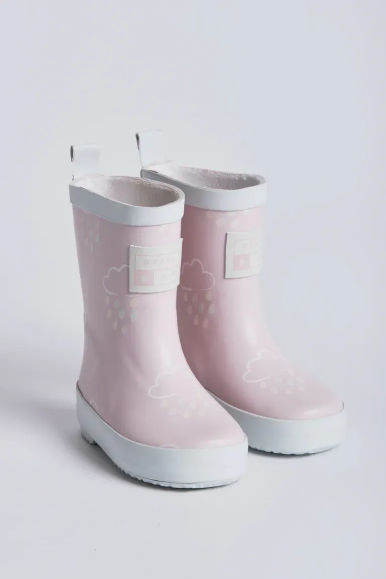 Grass & Air Wellies | Colour Changing | Pale Pink