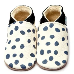 Inch Blue Soft Soles | Baby Pram Shoes | Dalmation