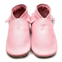Inch Blue Soft Soles | Baby Pram Shoes | Baby Pink