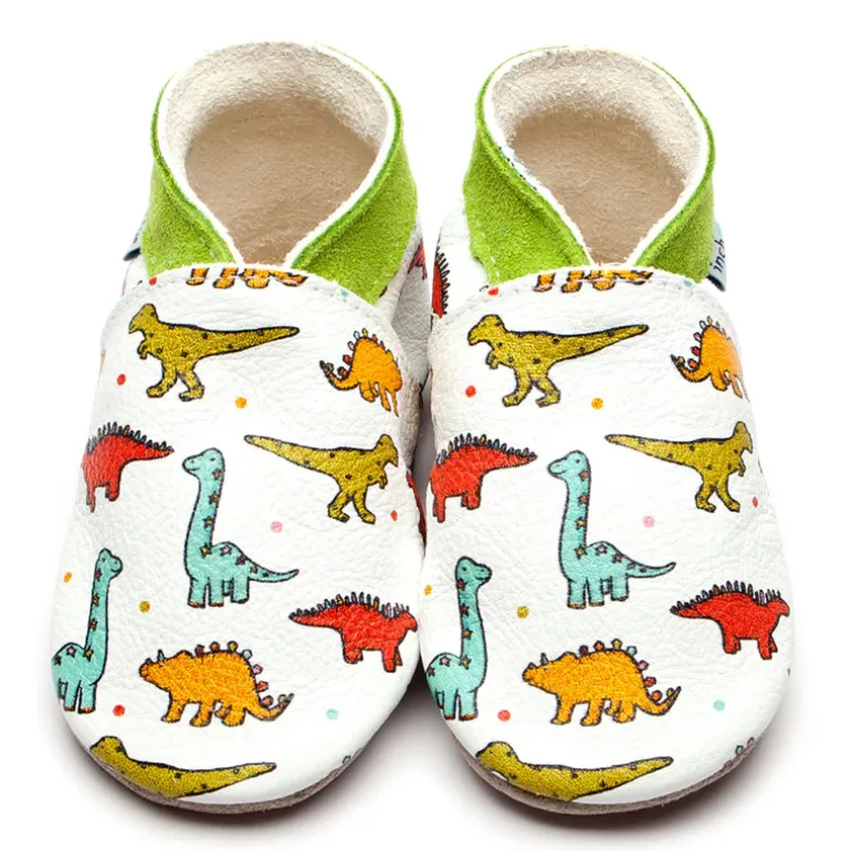Inch Blue Soft Soles | Baby Pram Shoes | Jurassic