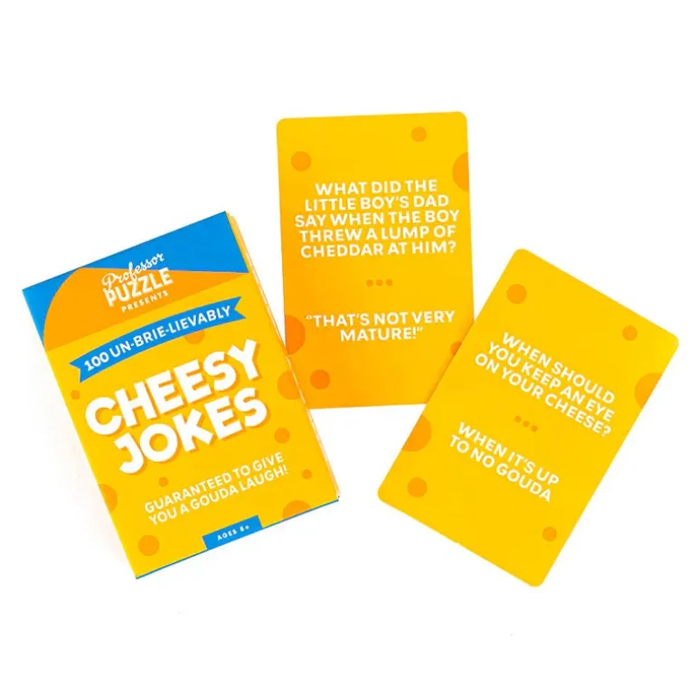 Kids Games | Professor Puzzle | Cheesy Jokes
