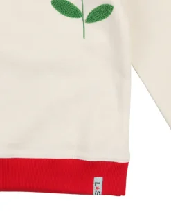 Lilly and Sid Sweatshirt | Flower Embroidered