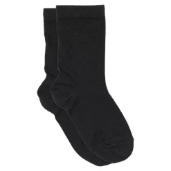 Melton Cotton Socks | Black