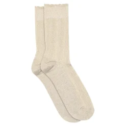 Mp Denmark Women's socks | Julia | Champagne Glitter