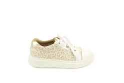 Petasil | Annette | Trainers | White & Gold leopard