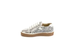 Petasil | Annie | Trainers | Snake Blue & Silver