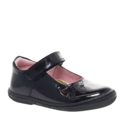 Petasil School Shoes | Dakota | Black Patent
