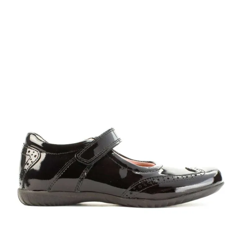 Petasil School Shoes | Expo | Black Patent