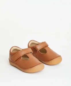 Prenta First Walker Shoes | Atlas | Tan Leather