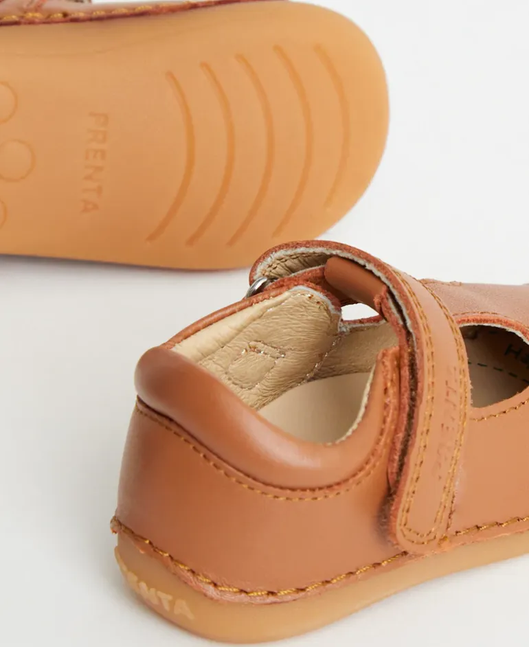 Prenta First Walker Shoes | Atlas | Tan Leather