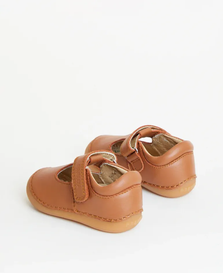 Prenta First Walker Shoes | Atlas | Tan Leather