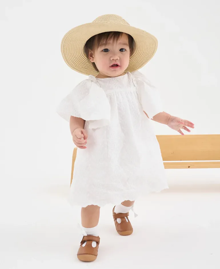 Prenta First Walker Shoes | Atlas | Tan Leather