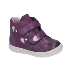 Ricosta Boots | Abby Waterproof Velcro Boots | Cassis Purple