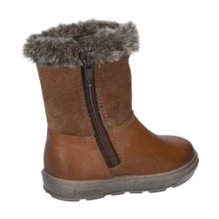Ricosta Boots | Usky Waterproof Zip Boots | Cognac
