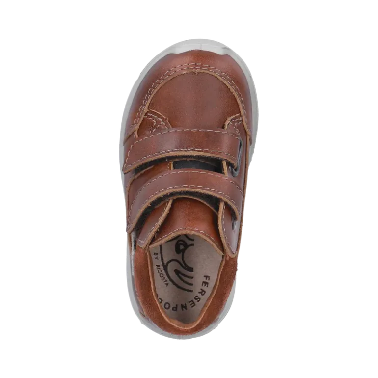 Ricosta Boots | Zach Waterproof Velcro Boots | Brown