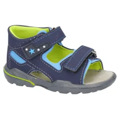 Ricosta Sandals | Manto Waterproof | Navy & Lime