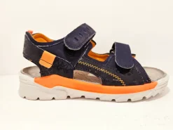 Ricosta Sandals | Tajo Waterproof | Navy & Orange