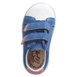 Ricosta Shoes | Nippy Velcro | Azur Blue & Rose