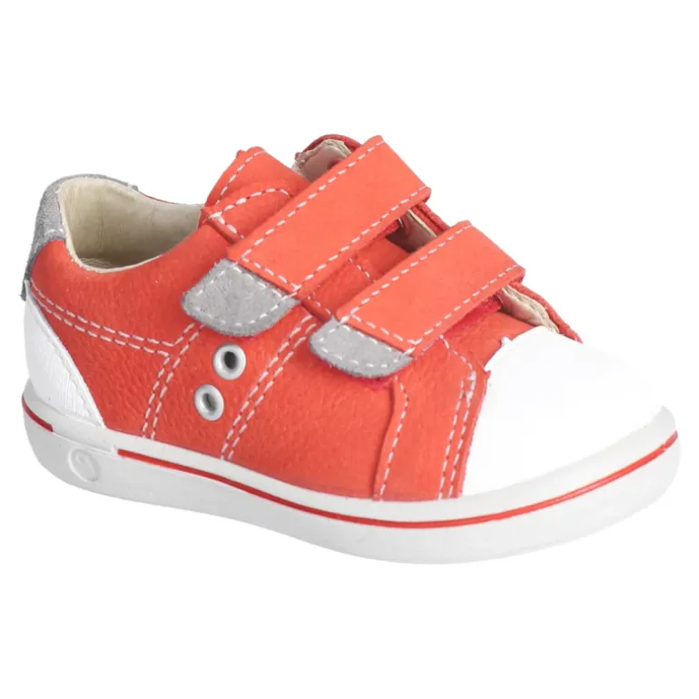 Ricosta Shoes | Nippy Velcro | Red & White