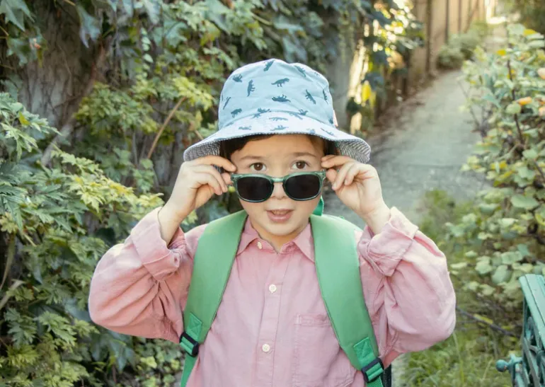 Rockahula Kids Bucket Hat | T-Rex | Green