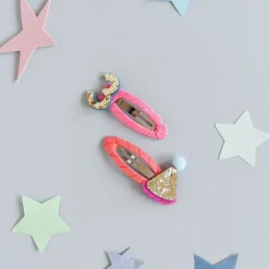 Rockahula Kids Hair Clips | Birthday Glitter No. 3