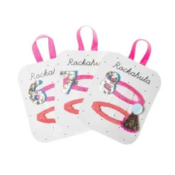 Rockahula Kids Hair Clips | Birthday Glitter No. 7