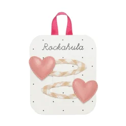 Rockahula Kids Hair Clips | Gingham Heart