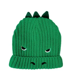 Rockahula Kids Knit Hat | T-Rex | Green