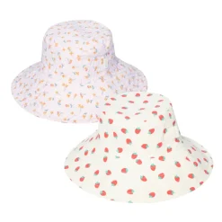 Rockahula Kids Sun Hat | Reversible | Strawberry