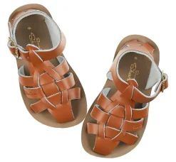 Salt-Water Sun-San | Fisherman Sandals | Tan