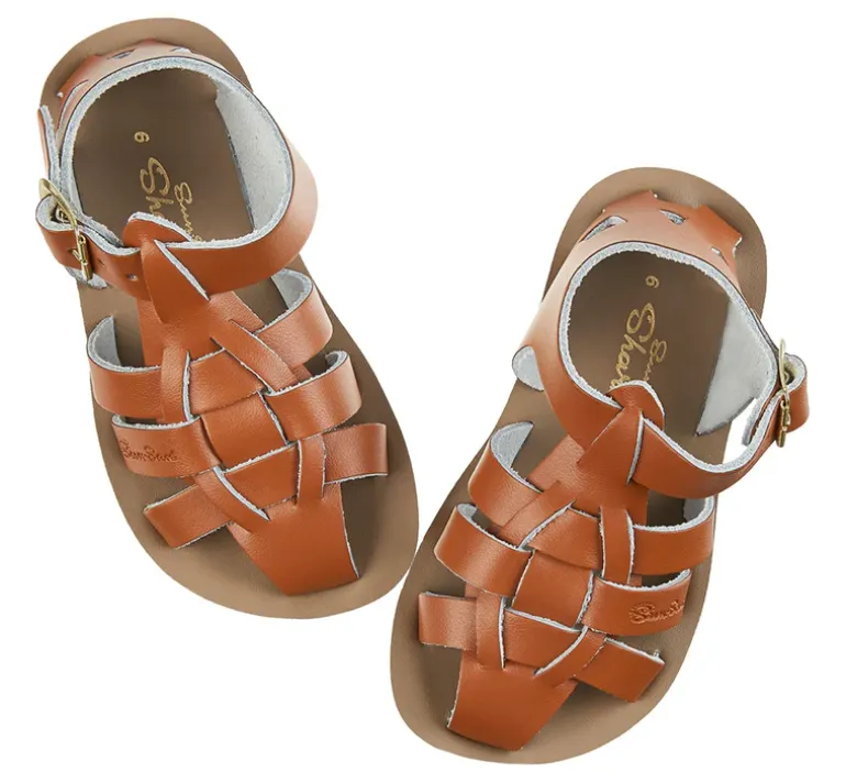 Salt-Water Sun-San | Fisherman Sandals | Tan