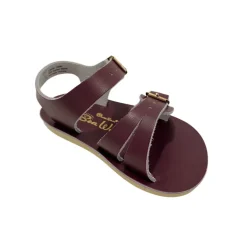 Salt-Water Sun-San | Kids Sea Wee Sandals | Claret Red