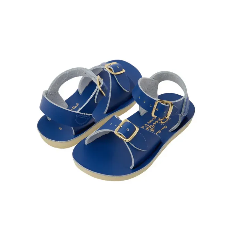 Salt-Water Sun-San | Kids Surfer Sandals | Cobalt Blue