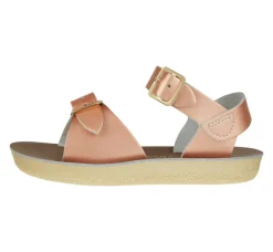 Salt-Water Sun-San | Kids Surfer Sandals | Rose Gold