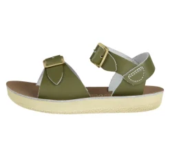 Salt-Water Sun-San | Kids Surfer Sandals | Olive