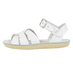 Salt-Water Sun-San | Kids Swimmer Sandals | White