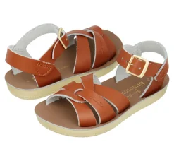 Salt-Water Sun-San | Kids Swimmer Sandals | Tan