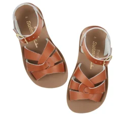 Salt-Water Sun-San | Kids Swimmer Sandals | Tan