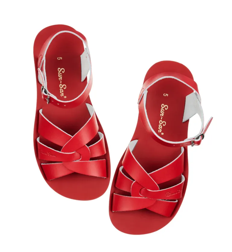 Salt-Water Swimmer | Women's Sandals | Red