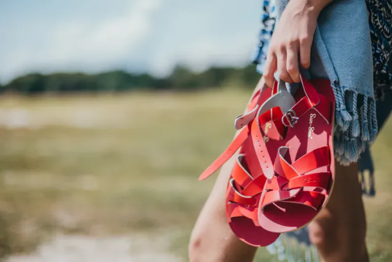 Salt-Water Swimmer | Women's Sandals | Red