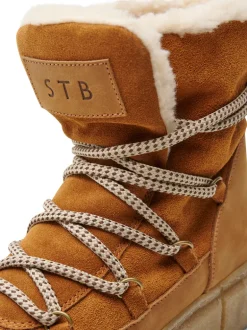Shoe The Bear | Tove lace up snow boot | Tan