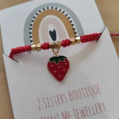 2 Sisters Boutique | Kids Jewellery | Strawberry Bracelet