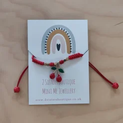 2 Sisters Boutique | Kids Jewellery | Cherry Bracelet